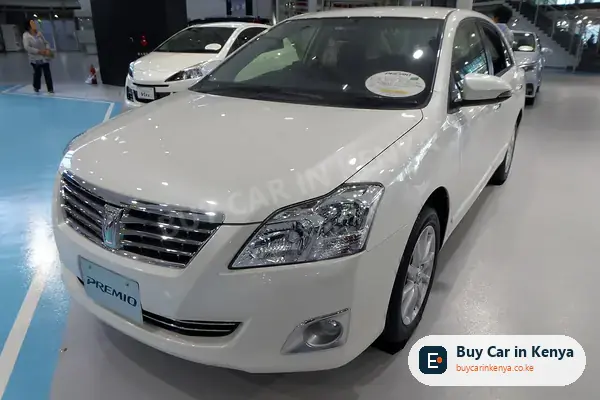 Toyota Premio price in Kenya Toyota Premio sedan for sale in Kenya, import from Japan